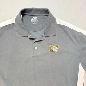 Spike Sports Missouri Tigers Polo Shirt‎ Large Moisture Wicking Breathable, NCAA